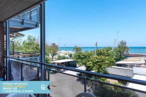 SE002 - Senigallia, bilocale fronte mare con spiaggia inclusa